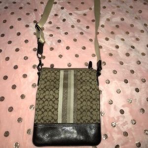 Coach crossbody brown